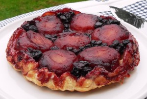 vegan blueberry tart