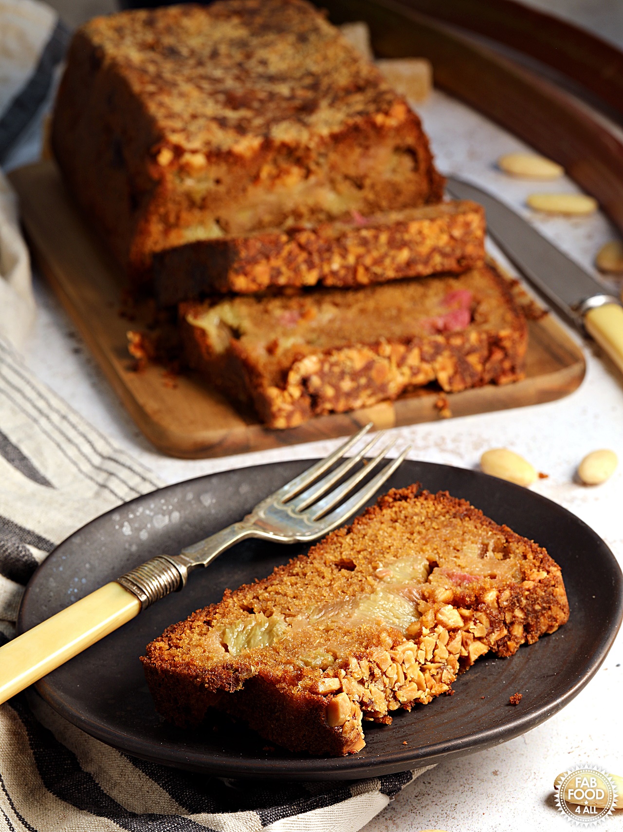 Rhubarb And Ginger Cake Easy And Delicious Fab Food 4 All
