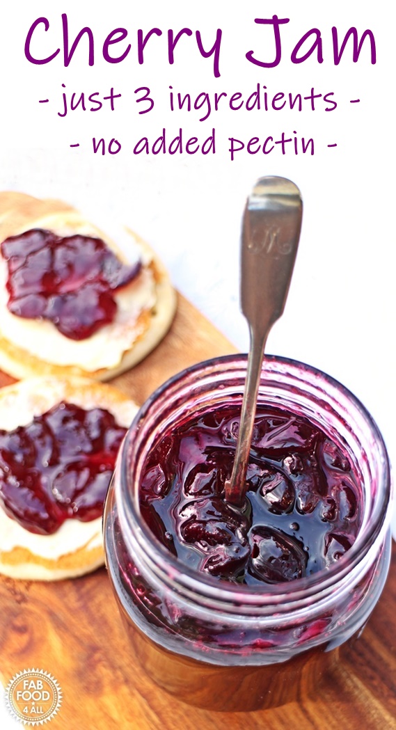 Cherry Jam - simple and delicious! | Fab Food 4 All
