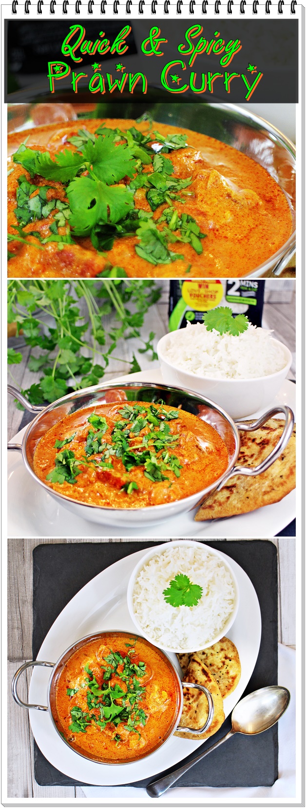 Quick & Spicy Prawn Curry - hot & tasty! Fab Food 4 All